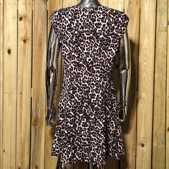 Rebecca Taylor purple animal print dress - Picture 6 of 6